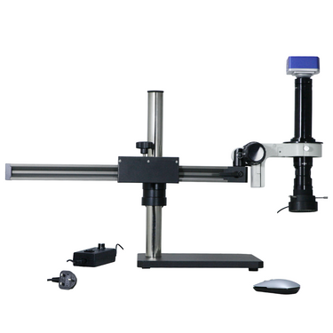 0.58-7X 8 Megapixels CMOS LED Light Ball Bearing Boom Stand Video Zoom Microscope MZ02130306