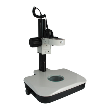 Microscope Track Stand, 83mm Coarse Focus Rack, Top and Bottom Halogen Light