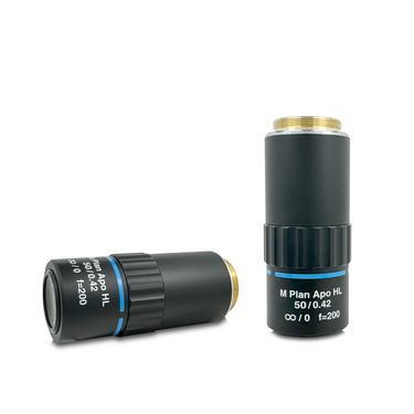 50X Infinity-Corrected Super-Long Working Distance (M Plan Apo HL) Apochromatic Metallurgical Microscope Objective Lens Working Distance 20.1mm