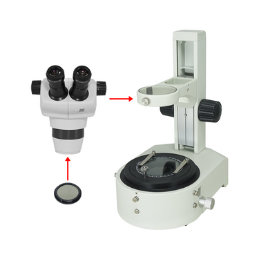 Stereo Microscope Simplified Polarizing Kit SA17141104