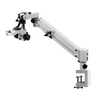 Arbor Length 195mm Arbor Diameter Dia. 32mm Focus Distance 50mm Horizontal Arm Length 450mm 76mm Surgical Pneumatic Arm, SKU ST02071932, three quarter front view