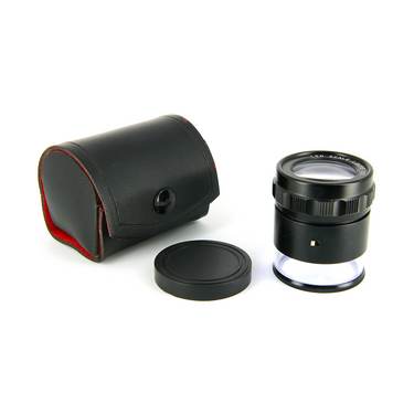 30mm/300 Div LED Quantity 8 10X Adjustable Magnifier with Scale Ideal-LE-003