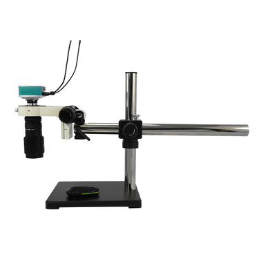 6X Industrial Inspection Video Zoom Microscope, Boom Stand + HDMI Camera