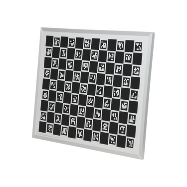 Manufacturing Precision ±10μm Aluminum Alloy Checkerboard Calibration Target compatible with CharuCo (410x310mm 12x9) CT20090302