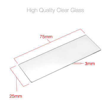 10pc Plane Slide Microscope Slide Glass Slides (3mm 10pc) SL39103102