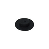Black Rubber Feet, SKU FS12050125-0004, three quarter front view