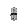 100X Achromatic Microscope Objective Lens (Oil Spring) Working Distance 0.15mm, SKU BM05043811, three quarter front view