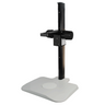 Microscope Track Stand, 39mm Coarse Focus Rack, 520mm Track Length, SKU ST02031301, three quarter front view