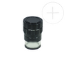 14mm/140 Div 10X Measuring Loupe with Scale, SKU MG42101111, three quarter front view