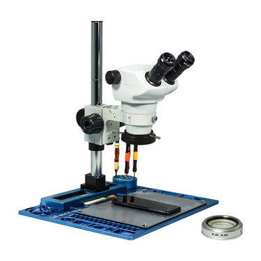 4-50X LED Light Post Stand Binocular Zoom Stereo Microscope SZ02030262