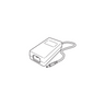 DC 24V Power Supply Box (DC24V 1A), SKU SCHOTT-Visi-400.050, three quarter front view