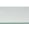 XY Manual Stage Glass Plate (40x90mm), SKU SG02301201-0001, three quarter front view