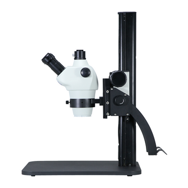 8-50X Curved Arm Stand Trinocular Zoom Stereo Microscope SZ02030171