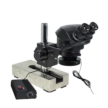 7-50X LED Light ESD Safe Gliding Base Stand ESD Binocular Zoom Stereo Microscope SZ02090221