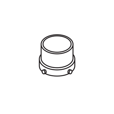Extension Tube, SKU SCHOTT-Visi-157.569, three quarter front view