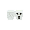 Universal to US 2 Pin Plug Power Adapter AC Travel Socket Converter 250V 10A, SKU EC02411101, three quarter front view