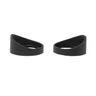 33mm Rubber Eye Cups, Microscope Eye Guards (Pair), SKU SZ02013912, three quarter front view