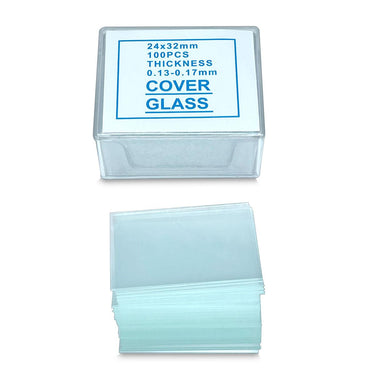 1,000 Glass Cover Slips (24x32mm Rectangular) for Microscope Slides