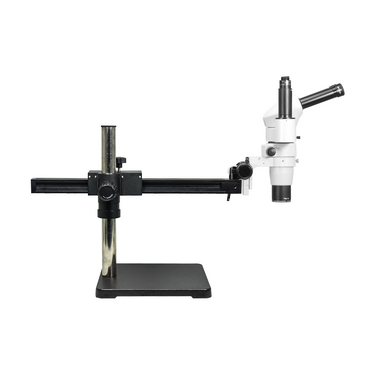8-65X Ball Bearing Boom Stand Trinocular Parallel Zoom Stereo Microscope PZ02080232