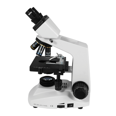 40X-1000X Biological Compound Binocular Laboratory Microscope, Halogen Light, XY Stage
