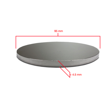 95mm Metal Microscope Stage Plate (3 3/4 inch Diameter)