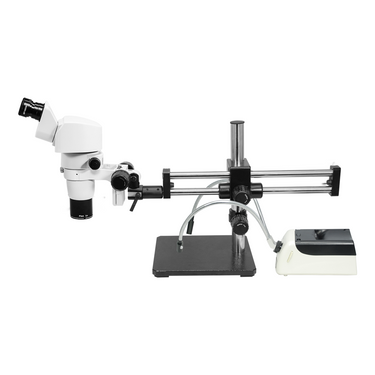 8-80X Halogen Light Dual Arm Stand Binocular Parallel Zoom Stereo Microscope PZ02050145