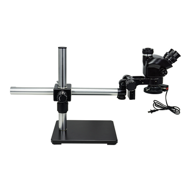 7-50X ESD Safe Boom Stand Fluorescence Light ESD Trinocular Zoom Stereo Microscope SZ02090452