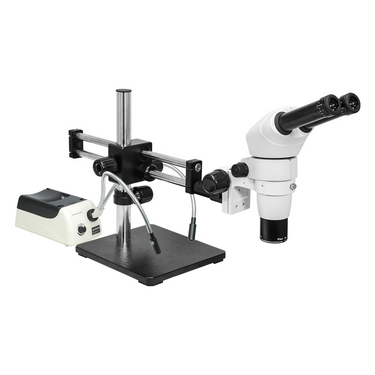 8-80X Halogen Light Dual Arm Stand Binocular Parallel Zoom Stereo Microscope PZ02050125