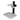 Microscope Track Stand, 83mm Coarse Focus Rack, SKU ST02031103, three quarter front view