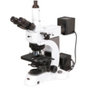 50-1000X HH Dual Illuminated Light XY Stage Travel Distance 75x50mm Trinocular Transmitted/Reflected Metallurgical Microscope, SKU MT13010323, three quarter front view