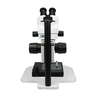 7-45X LED Light Track Stand XY Stage Travel Distance 75x55mm Trinocular Zoom Stereo Microscope SZ02010035