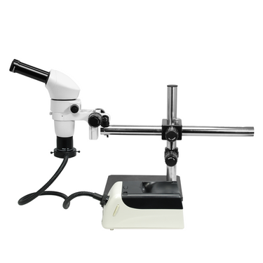 8-80X Halogen Light Boom Stand Binocular Parallel Zoom Stereo Microscope PZ02040425