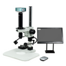 0.7-4.5X 2.0 Megapixels CMOS LED Light Post Stand Video Zoom Microscope, SKU MZ02120102, three quarter front view