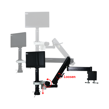 0.58-7X 2.0 Megapixels CMOS LED Light Flexible Arm Video Zoom Microscope MZ02130707
