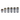 Achromatic Objective Set, SKU BM02503011, three quarter front view
