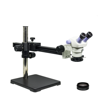 3.5-30X Ball Bearing Boom Stand Polarizing LED Light Binocular Zoom Stereo Microscope SZ02080444