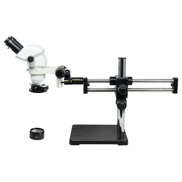 3.35-45X Polarizing LED Light Dual Arm Stand Binocular Zoom Stereo Microscope SZ02060527