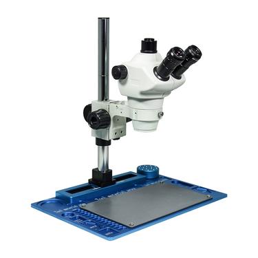 8-50X Post Stand Trinocular Zoom Stereo Microscope SZ02030271