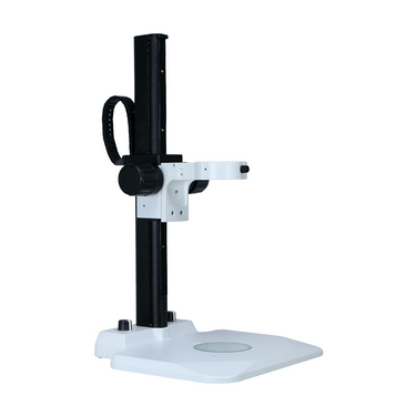 Microscope Track Stand, 85mm Coarse Focus Rack, LED Bottom Light Base (Dimmable)