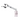 Arbor Length 195mm Arbor Diameter Dia. 32mm Focus Distance 50mm Horizontal Arm Length 450mm 76mm Surgical Pneumatic Arm, SKU ST02071922, three quarter front view