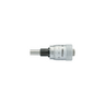 0-0.50″ Mechanical Micrometer Head Graduation 0.001″ 0.5" Flat Mechanical Micrometer Head (Thimble Diameter: Dia. 20mm), SKU Mitutoyo-148-359-10, three quarter front view