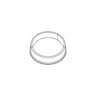 66/60mm Donut, SKU SCHOTT-Visi-157.452, three quarter front view