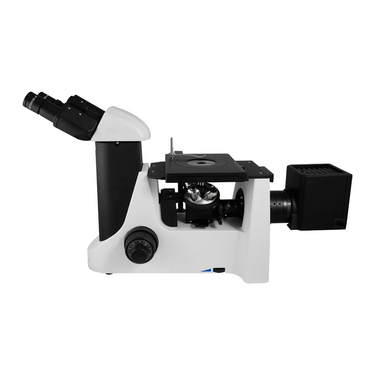 100X-800X Inverted Metallurgical Microscope, Binocular, Halogen Light, Bright Field + Polarizing Kit