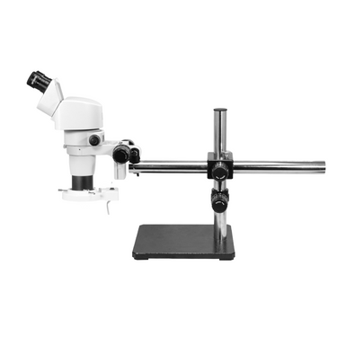 8-50X Boom Stand Fluorescence Light Binocular Parallel Zoom Stereo Microscope PZ02040441