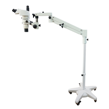 8-50X Pneumatic Arm Trinocular Parallel Zoom Stereo Microscope PZ02070131