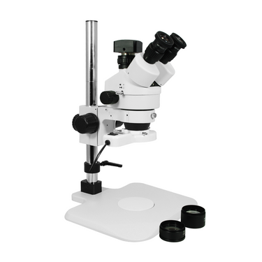 3.5-90X 3.0 Megapixels CMOS Post Stand Fluorescence Light Trinocular Zoom Stereo Microscope SZ02010238