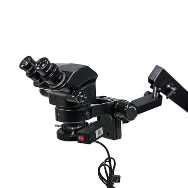 7-50X Flexible Arm ESD Safe Fluorescence Light ESD Binocular Zoom Stereo Microscope SZ02090642
