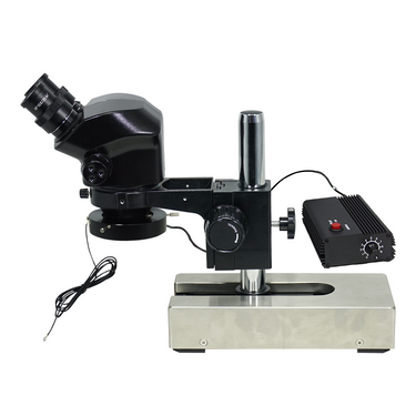 7-50X LED Light ESD Safe Gliding Base Stand ESD Binocular Zoom Stereo Microscope SZ02090221