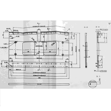 XY Microscope Gliding Stage, with Bottom Light Window, 380x230mm
