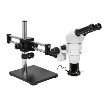 8-80X LED Light Dual Arm Stand Binocular Parallel Zoom Stereo Microscope PZ02050126